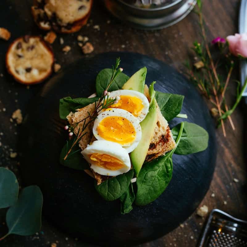 photo to arranged food